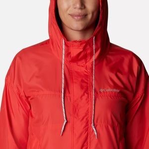 Women's Flash Challenger Windbreaker Size Medium Vibrant Red